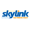 Skylink buses from across the area to the airport 24h services