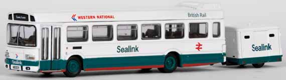 99647 Leyland National MkII Long + Trailer BRITISH RAILWAYS SEALINK.