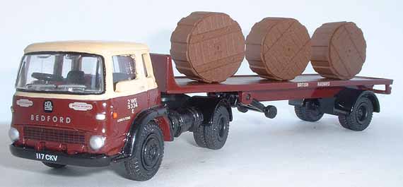 BRITISH RAIL Bedford TK Artic Flatbed.