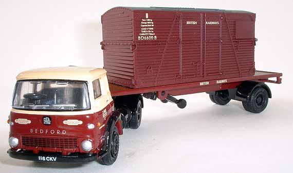 British Rail BEDFORD TK ARTIC FLATBED