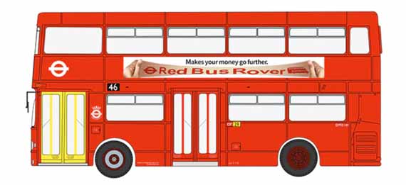 London Transport Daimler Fleetline Park Royal
