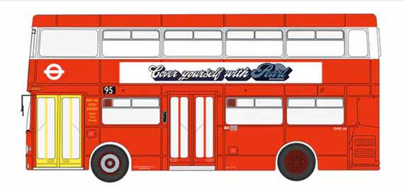 London Transport Daimler Fleetline Park Royal