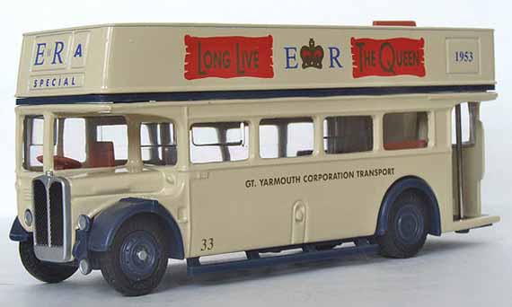 GT YARMOUTH AEC RT Open Top (Coronation).