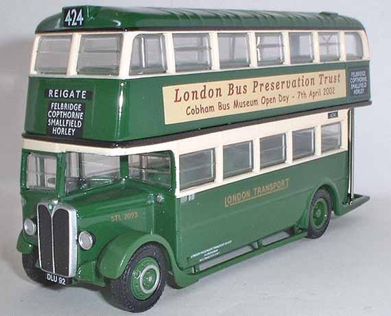 London Transport AEC STL Bus