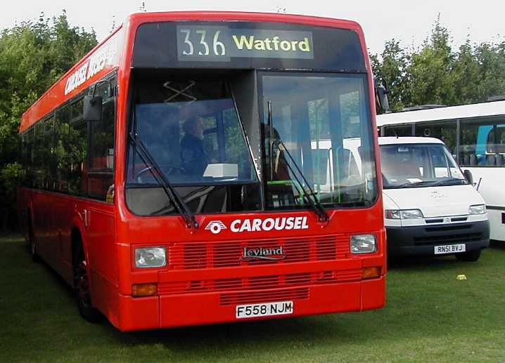 Carousel Buses Leyland Lynx F558NJM
