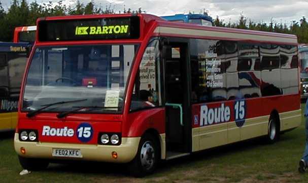 Trent Barton Optare Solo 456