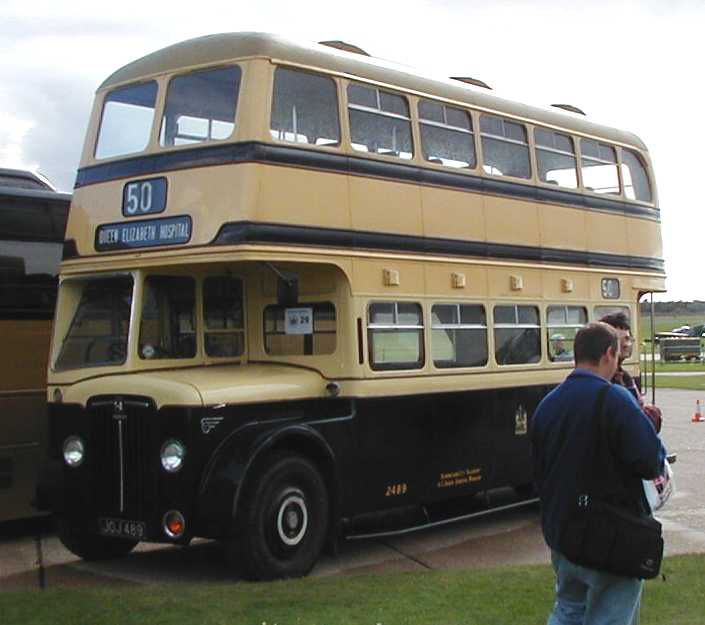 Birmingham City Transport Crossley DD42 2489