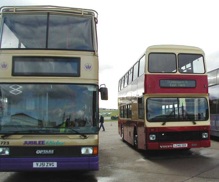 Stagecoach East Kent Volvo Olympian Northern Counties in 1952 livery