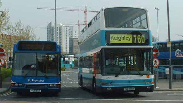 Transport connections in Leeds