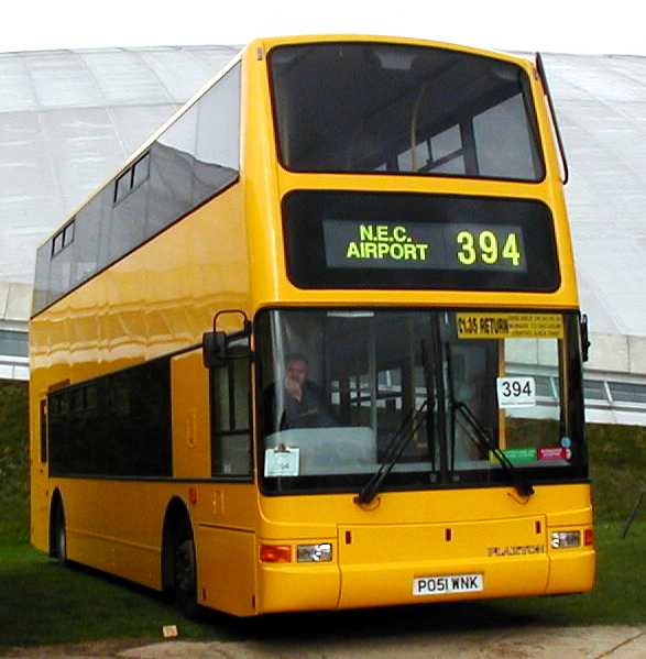 Pete's Travel Dennis Trident Plaxton President PO51WNK