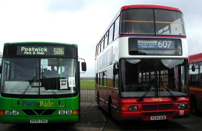 First Eastern Counties Norwich Park & Ride Scania L113CRL Wright 551