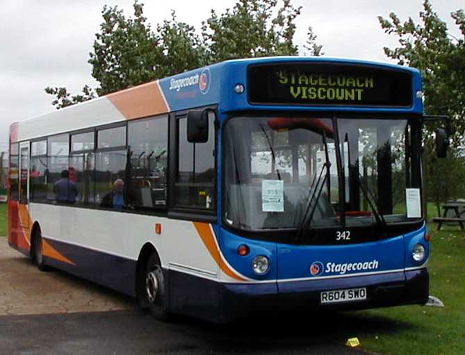 Stagecoach in South Wales Dennis Dart Alexander ALX200 604