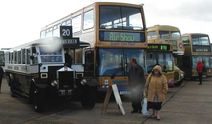 Bournemouth Yellow Buses Centenary Volvo open top