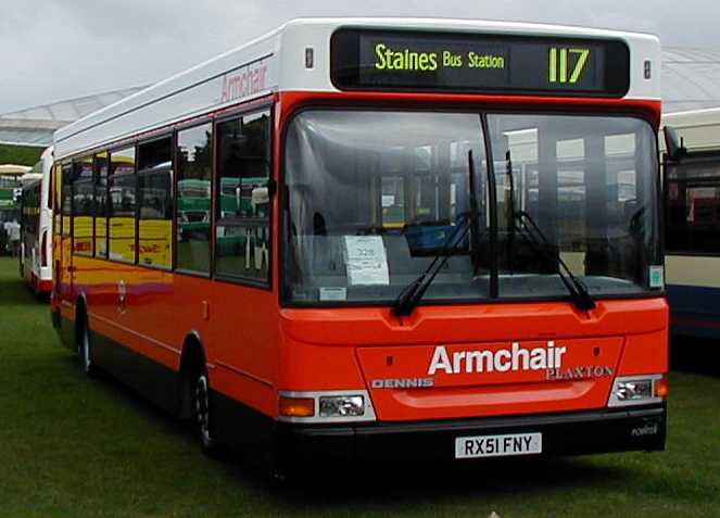 Armchair Passenger Transport Dennis Dart SLF Plaxton Pointer 2 RX51FNY