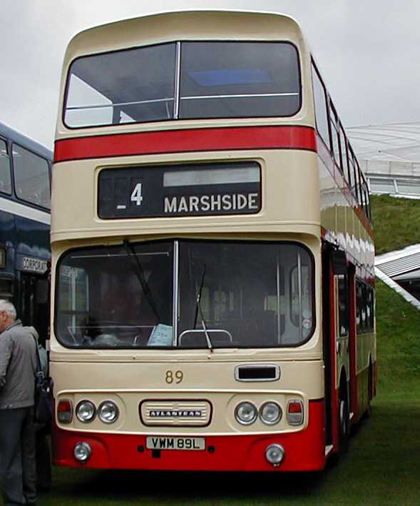 Southport Corporation Leyland Atlantean Alexander 89
