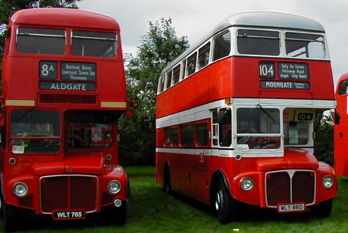 Routemaster RM765 & London United ER880