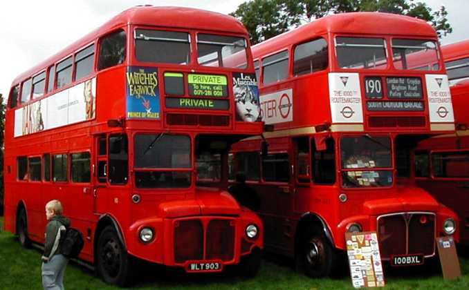London Transport Routemasters RML903 and RM1000
