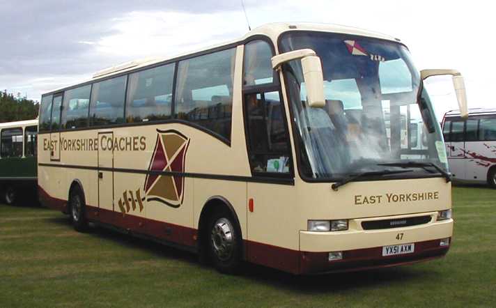 East Yorkshire Volvo B10M Berkhof Axial