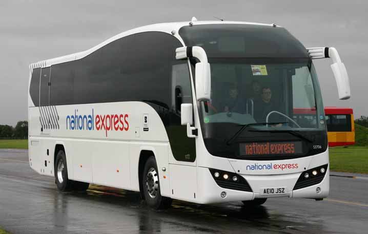 Stagecoach East Volvo B9R Plaxton Elite National Express 53706