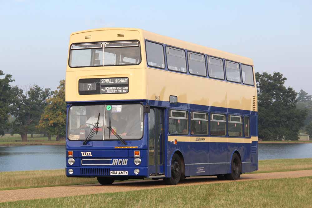 West Midlands PTE MCW Metrobus 2462