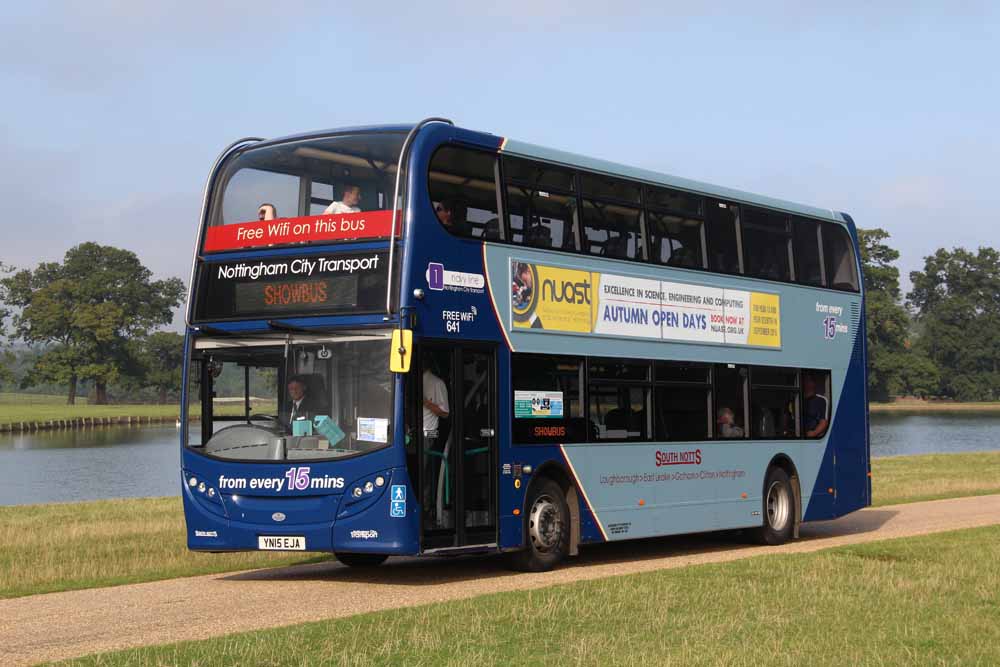 Nottingham City Transport Scania N230UD ADL Enviro400 641 South Notts