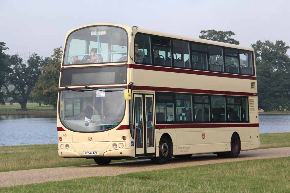 First Leicester Volvo B7TL Wright Leicester City 46