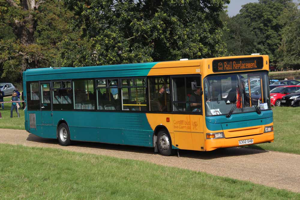 Cardiff Bus Dennis Dart SLF Plaxton Pointer 2 302