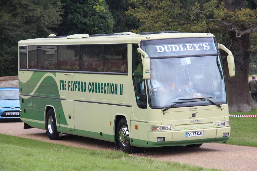 Dudleys Coaches Volvo B10M Plaxton Excalibur S577KJF
