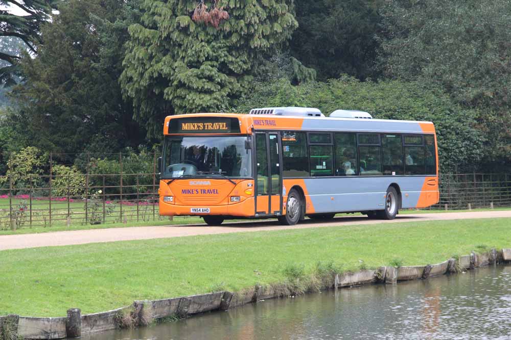 Mikes Travel Scania Omnicity YN54AHO