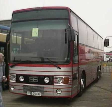 Mulleys Volvo B10MT Van Hool TIB7836