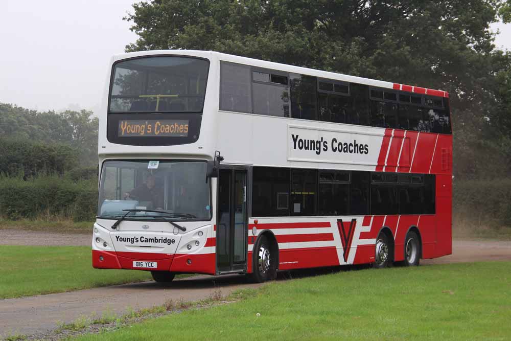 Youngs Coaches Volvo B7TL Alexander Dennis Enviro500 B15YCC