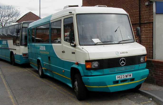 Arriva Mercedes 814D North West 2326