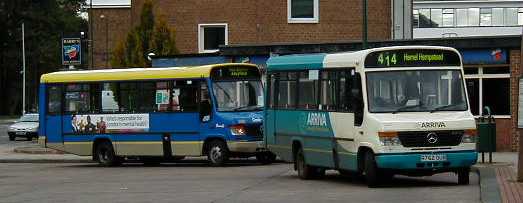 The Shires Mercedes Vario Plaxton Beaver 2 2242 R762DUB