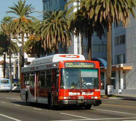 Metro Bus Rapid NABI 7078