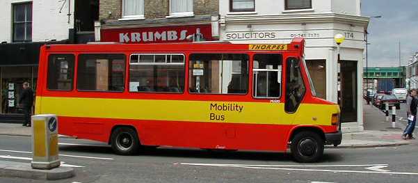 Thorpes Mobility Bus
