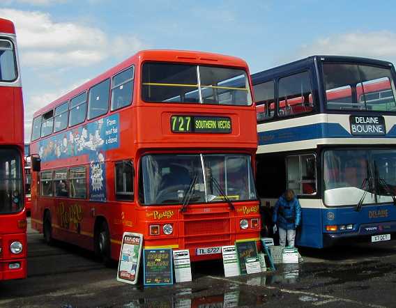 Southern Vectis Leyland Olympian 727 Route Rouge TIL6727