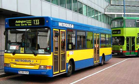 Metrobus Dennis Dart SLF Plaxton Pointer 2 338
