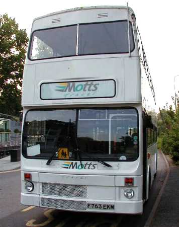 Motts Travel Metrobus F763EKM