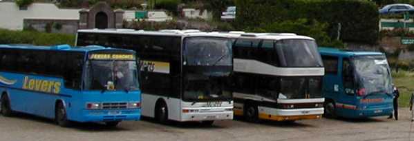 Levers Coaches Plaxton Paramount 3200