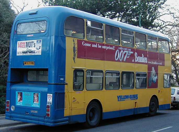 Bournemouth Yellow Buses Leyland Fleetline Alexander 174