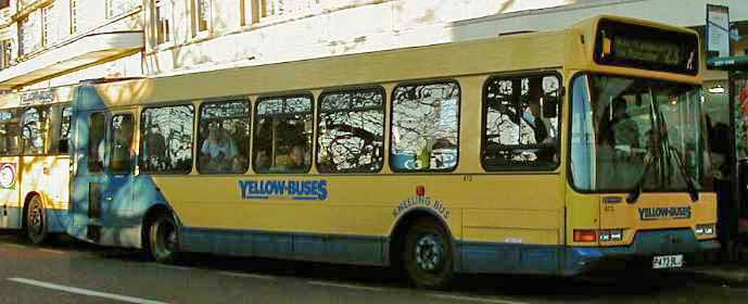Bournemouth Yellow Buses Dennis Dart - East Lancs Spryte 473