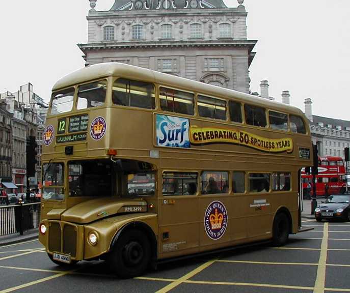 London Central Golden Jubilee Routemaster