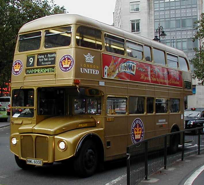 London United Golden Jubilee Routemaster RML2600