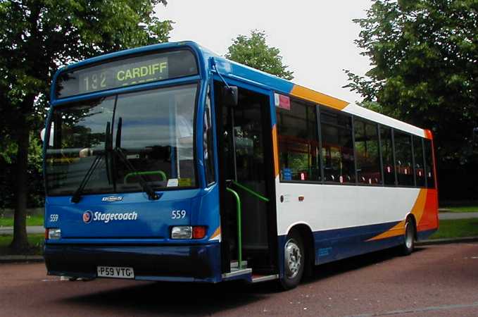 Stagecoach in South Wales Dennis Dart Marshall