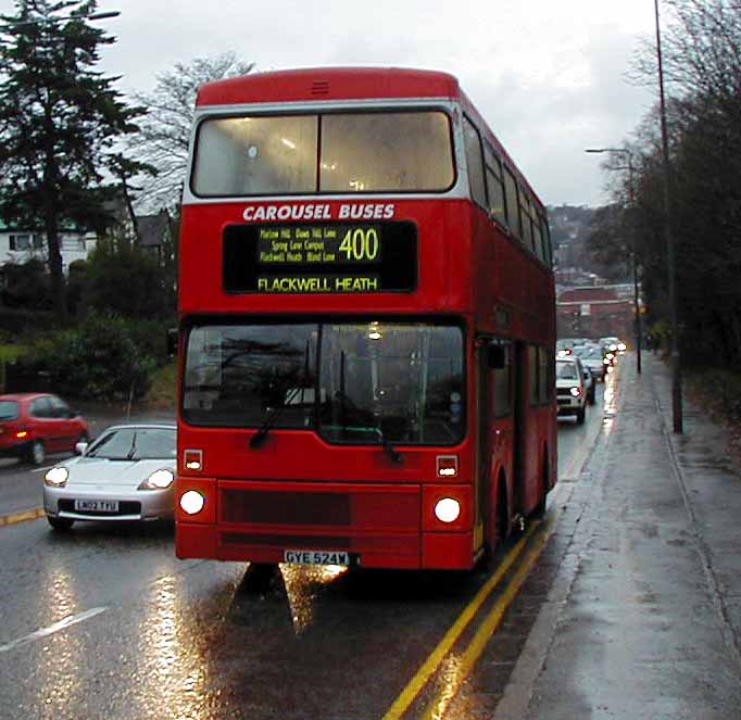 Carousel Buses MCW Metrobus M524