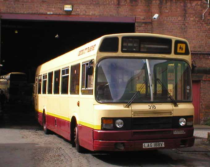Former East Midland Chester City Transport Leyland National 2 188
