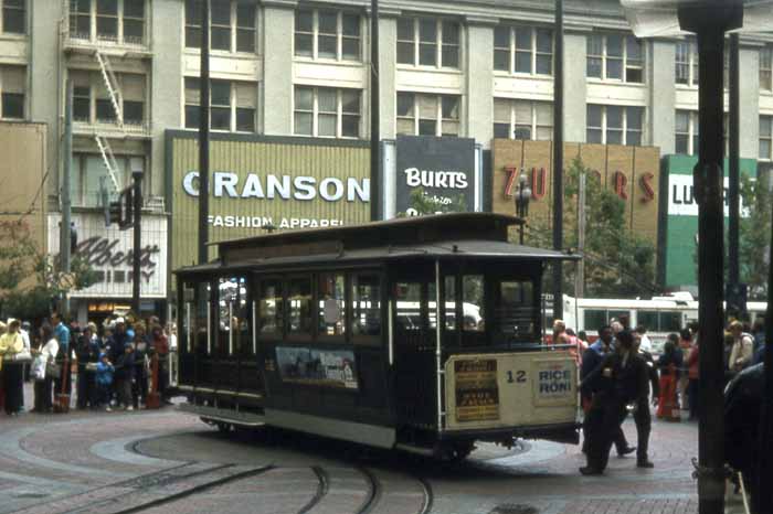 San Francisco cable car 12