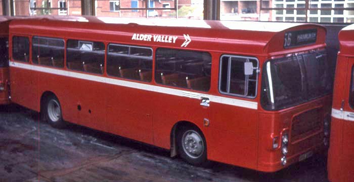 Alder Valley Bristol LH6L ECW 536