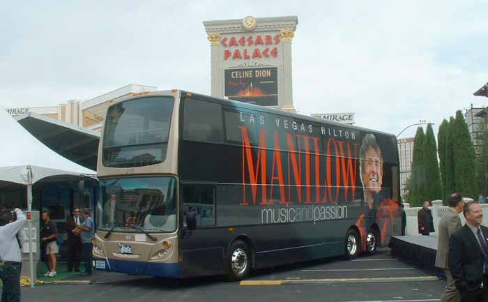 The Deuce launch Alexander Dennis Enviro500 245 Barry Manilow advert