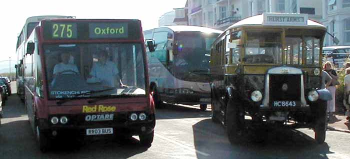 Eastbourne Buses Leyland Lion 58 & Red Rose Optare Solo RR03BUS